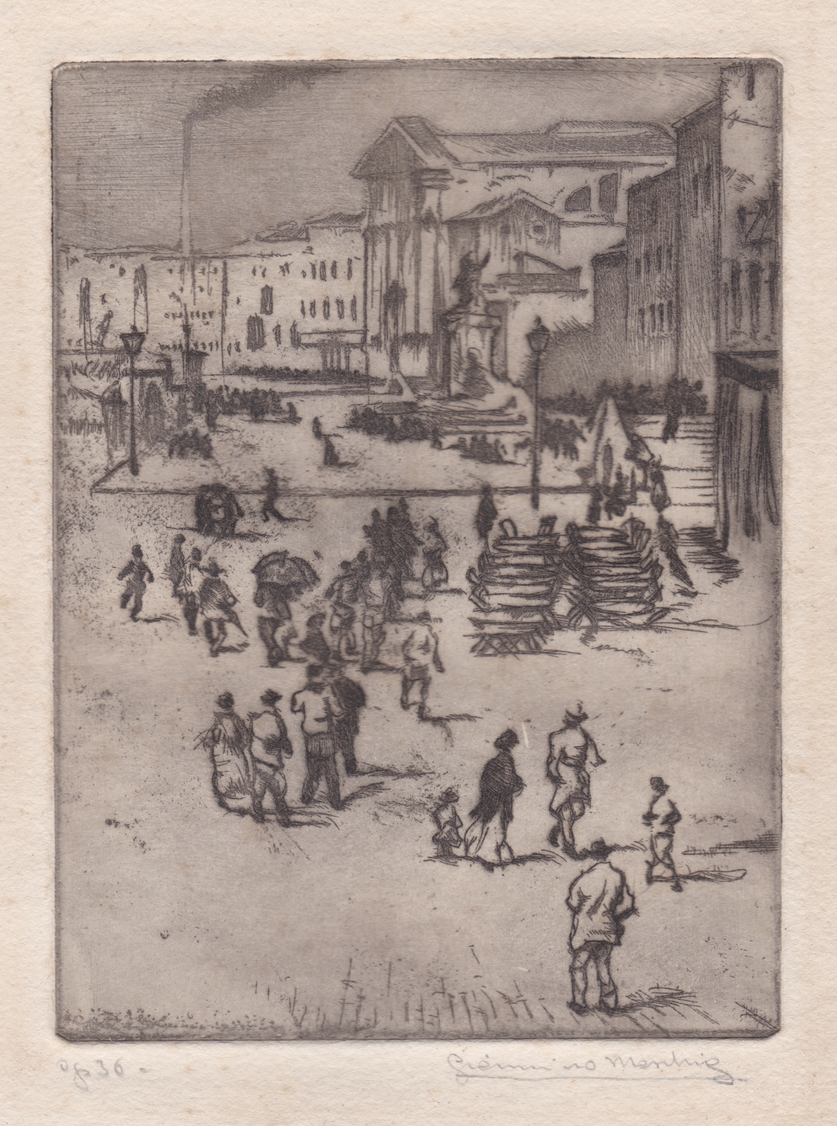 Venezia, Riva degli Schiavoni. 1919