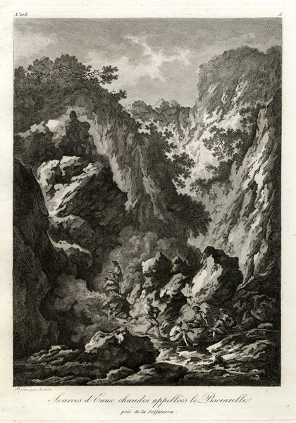 PISCIARELLI (Pozzuoli) - Sources dÃ­Eaux chaudes appellÃ©es le Pisciarelli, pres …