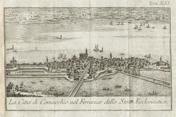 COMACCHIO - "La CittÃ di Comacchio nel Ferrarese dello Stato …