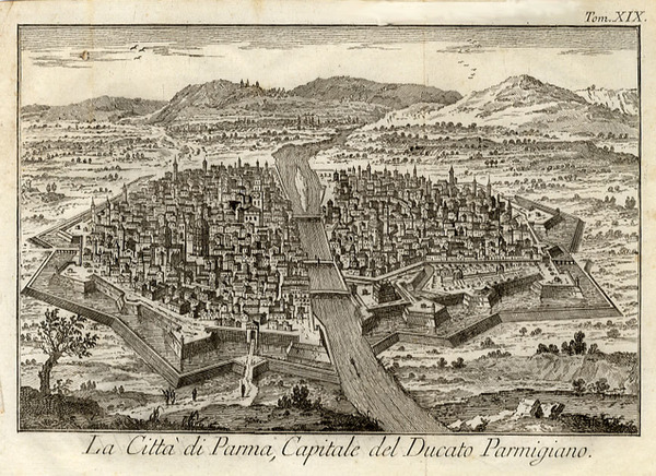 PARMA - "La CittÃ di Parma, Capitale del Ducato Parmegiano." …