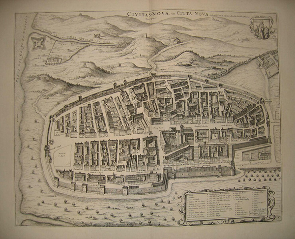 CIVITANOVA MARCHE - MORTIER, Pierre. 1724. "Civitas-Nova, ou Citta Nova …