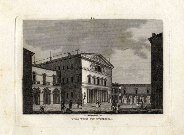 PARMA - "Teatro di Parma". F. Franceschini inc.