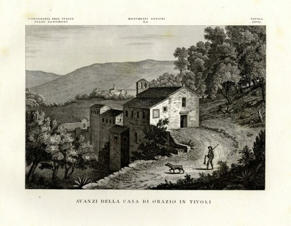 TIVOLI - "Avanzi della Casa di Orazio".