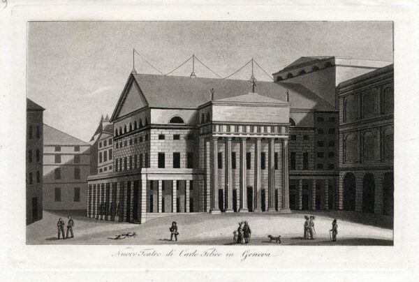 GENOVA - "Nuovo Teatro di Carlo Felice".