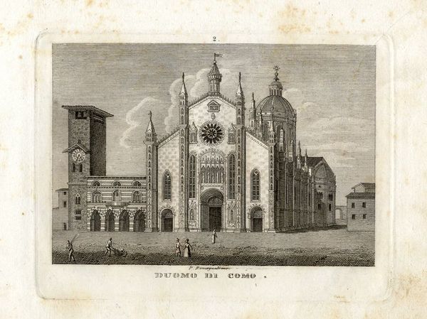 COMO - "Duomo di Como." P. Romagnoli inc.