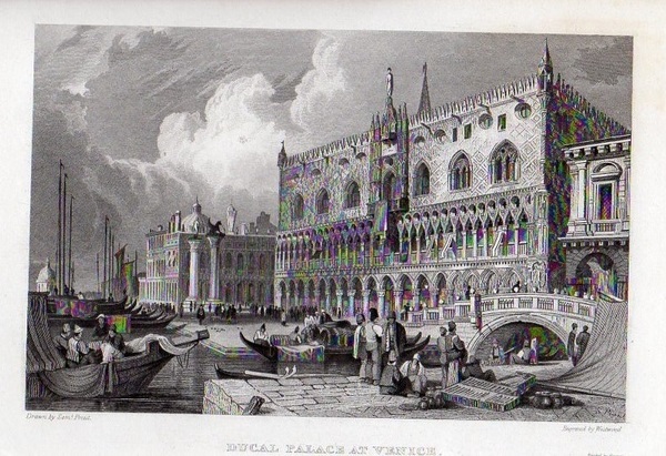 VENEZIA – “Ducal Palace at Venice” Palazzo Ducale.