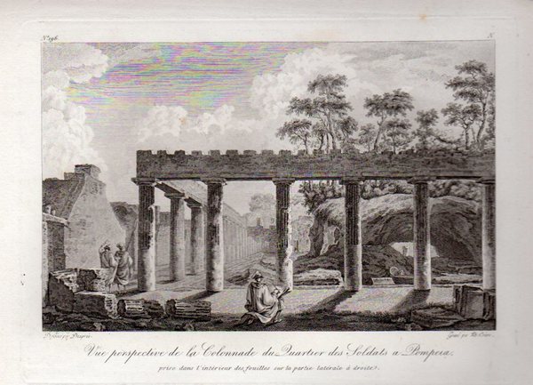 POMPEI â€“ â€œVue perspective de la Colonnade du quartier des …