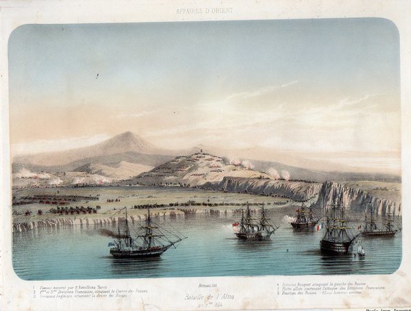 GUERRA di CRIMEA - Bataille de l'Alma 20 7bre 1854. …