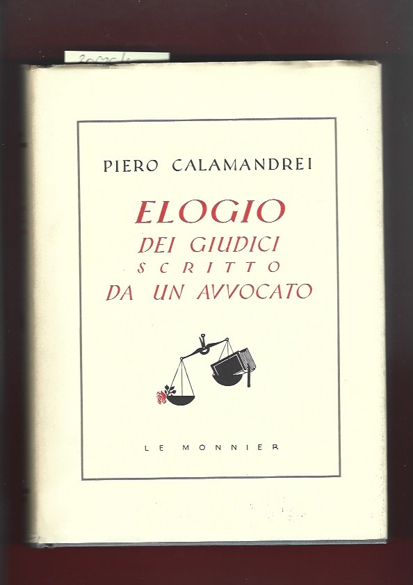 Elogio dei giudici scritto da un avvocato