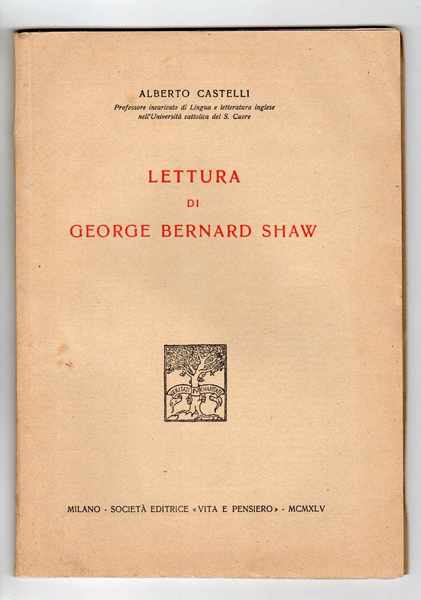 Lettura di George Bernard Shaw