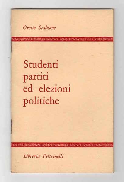Studenti partiti ed elezioni politiche