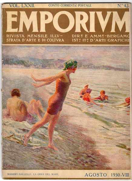 Emporium n. 428 Agosto 1930