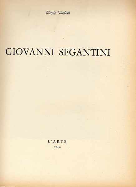 Giovanni Segantini113