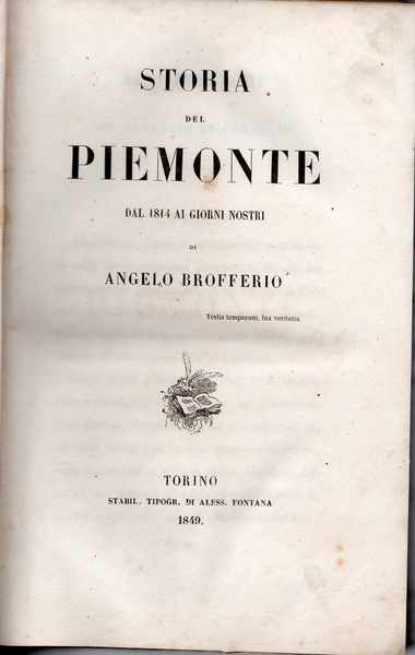 Storia del Piemonte dal 1844 ai giorni nostri - Tre …