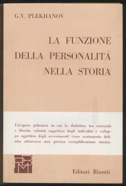 La funzione della personalità nella storia