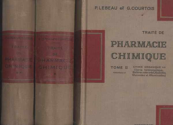 Traité de pharmacie chimique - Tome I Chimie minérale chimie …