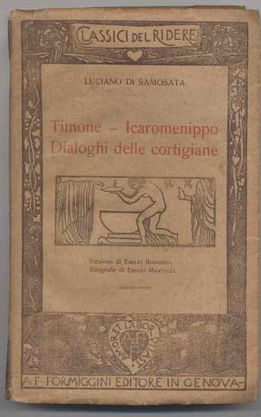 Timone - Icaromenippo - Dialoghi delle cortigiane - I classici …