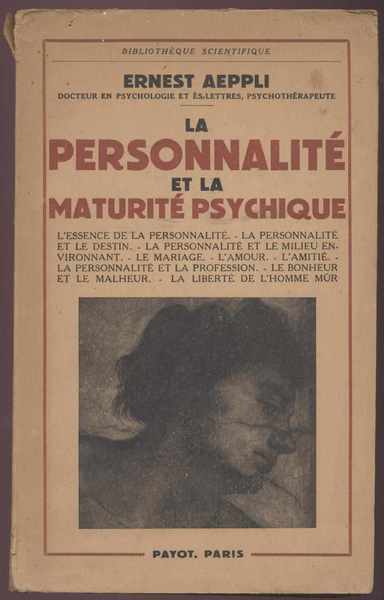 La personalité et la maturité psychique