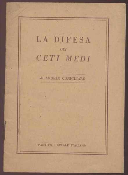 La difesa dei ceti medi