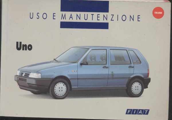 Uso e manutenzione Fiat Uno
