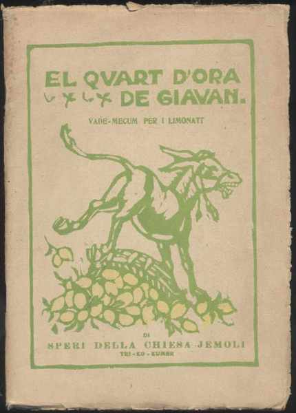 El quart d'ora de giavan vademecum per i limonatt