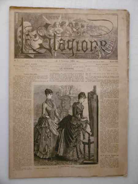 La stagione giornale delle mode - N. 7 del 1° …
