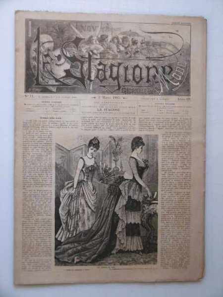 La stagione giornale delle mode - N. 11 del 1° …