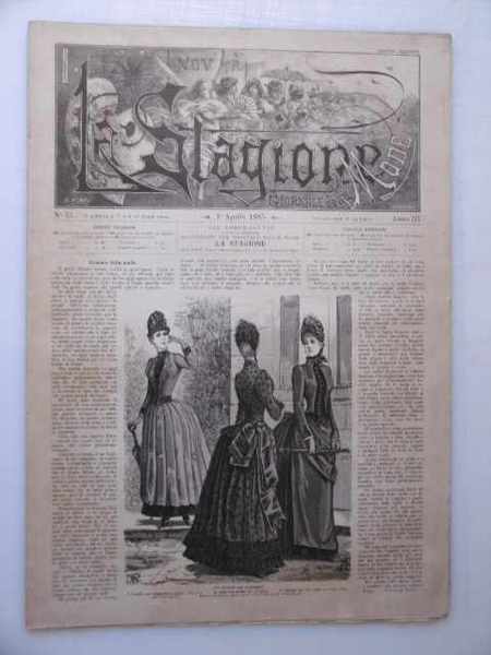 La stagione giornale delle mode - N. 13 del 1° …