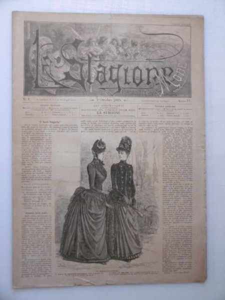 La stagione giornale delle mode - N. 1 del 1° …