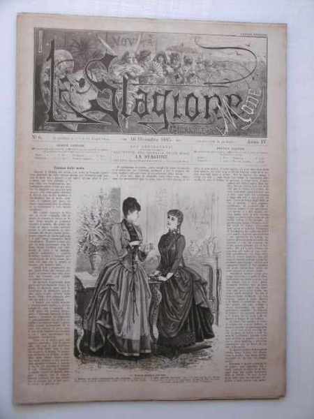 La stagione giornale delle mode - N. 6 del 16 …