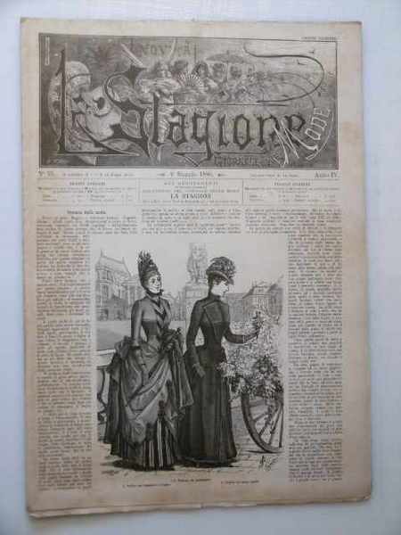 La stagione giornale delle mode - N. 15 del 1° …