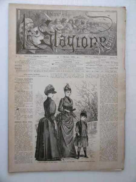 La stagione giornale delle mode - N. 1 del 1° …