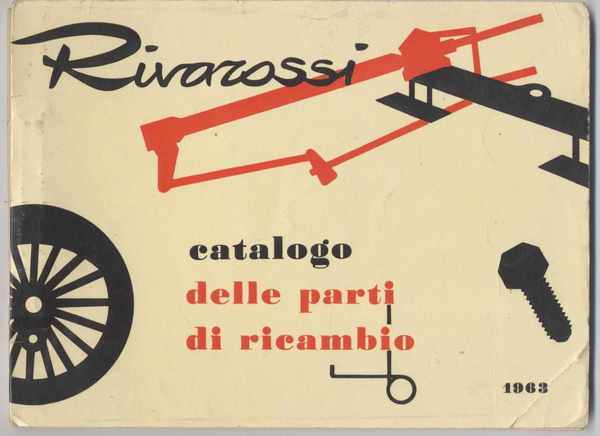 Rivarossi Catalogo delle parti di ricambio 1963