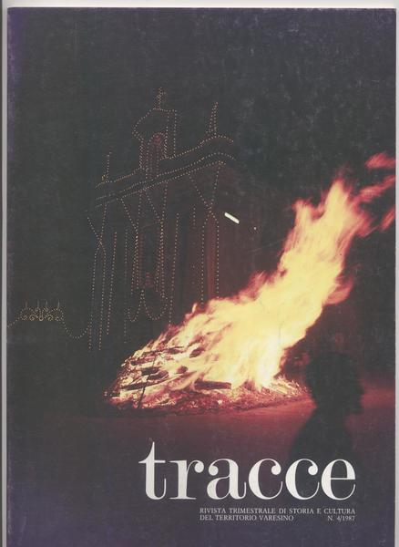 Tracce rivista trimestrale di storia e cultura del territorio varesino …