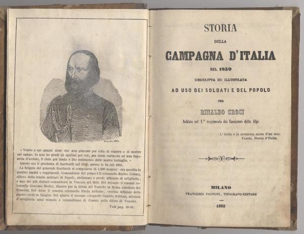 Storia della campagna d'Italia nel 1859 descritta ed illustrata per …