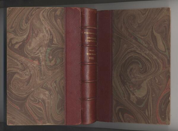 Oeuvres complètes de Shakespeare traduites par Emile Montégut - Tome …
