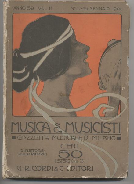 Musica e musicisti Gazzetta musicale di Milano (N. 1-2-4-11-12 del …