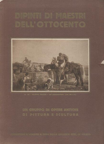 Dipinti di maestri moderni italiani e stranieri Opere di pittura …