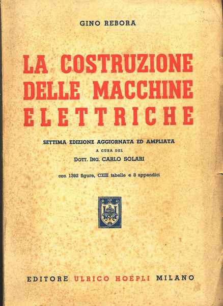 La costruzione delle macchine elettriche