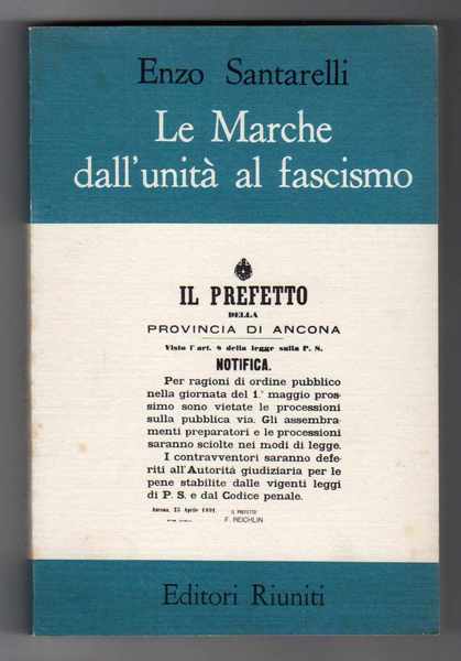 Le Marche dall'unità al fascismo - Democrazia repubblicana e movimento …