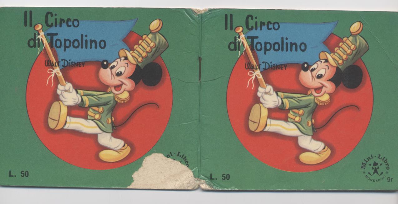 Il Circo di Topolino - Mini libro Mondadori