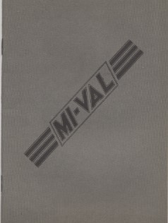 MI. VAL libretto istruzioni moto veicolo (N-Na-Gsa-GSr-200 T.V.-175 L) - …