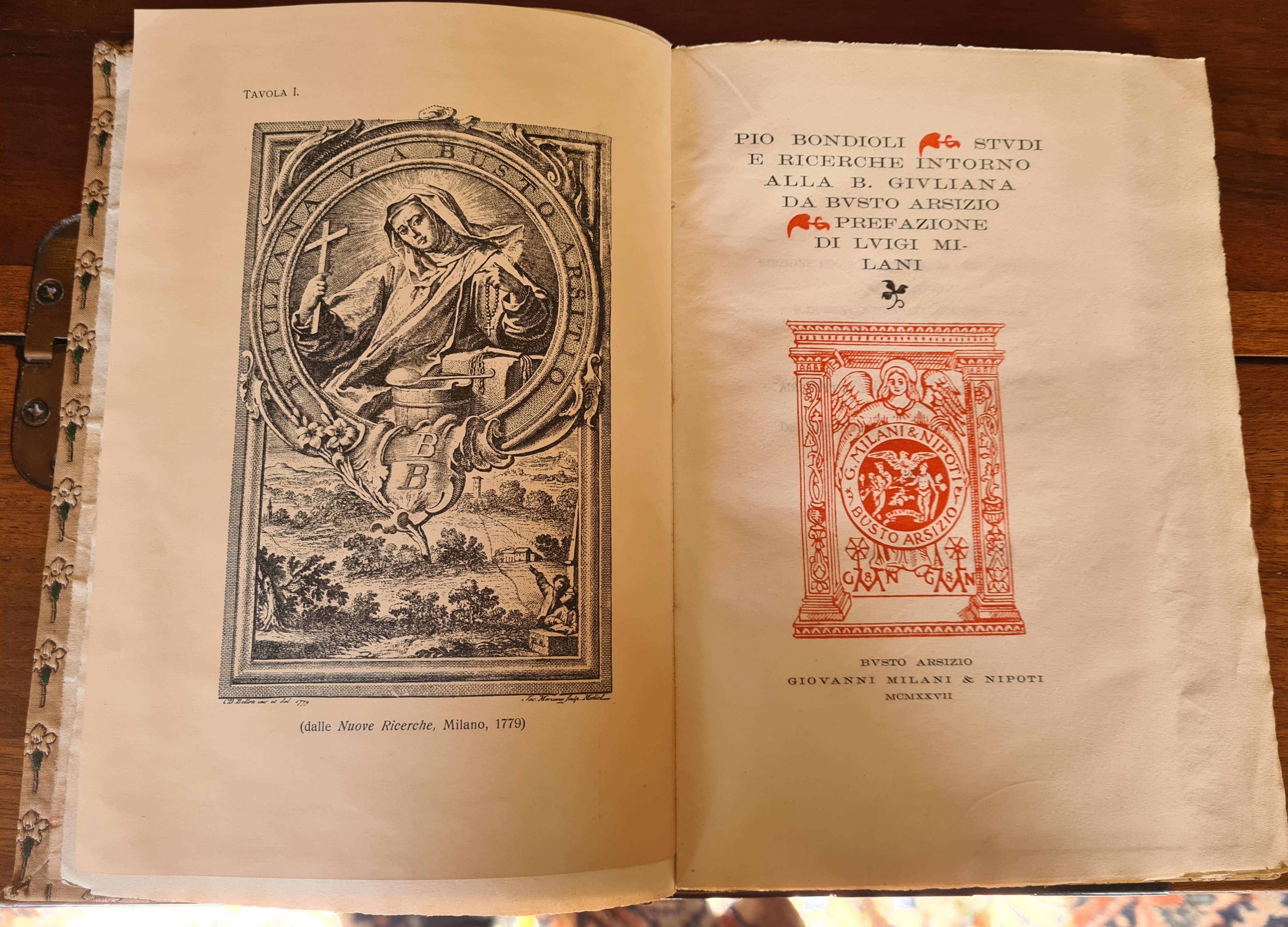 Studi e ricerche intorno alla B. Giuliana di Busto Arsizio …