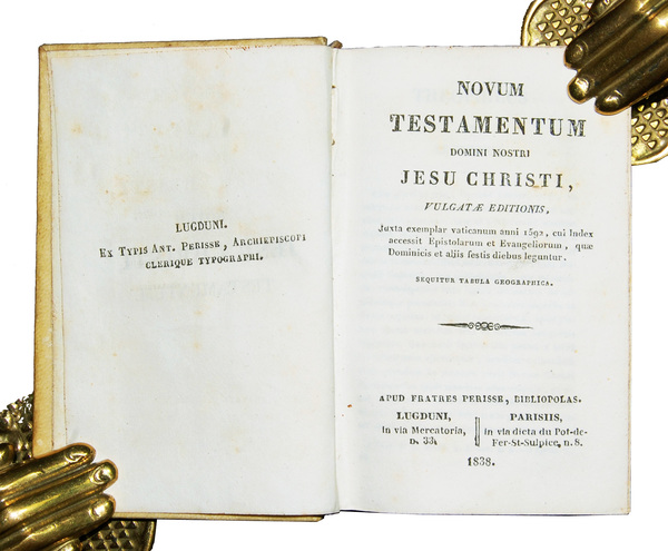 [1.]: Novum testamentum domini nostri Jesu Christi, vulgatae editioni, juxta …