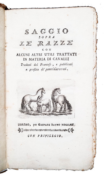 Saggio sopra le razze con alcuni altri utili trattati in …