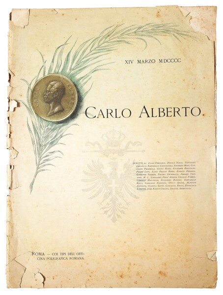 [1.]: Carlo Alberto - 14 Marzo 1900 - numero unico …