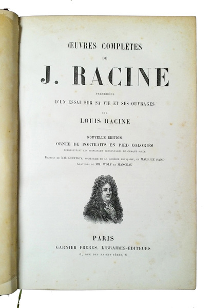 Oeuvres complètes de J. Racine, précédées d'un essai sur sa …