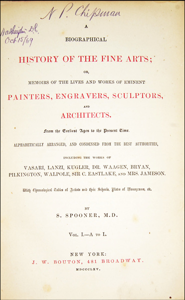 A biographical history of the fine arts; or, memoirs of …