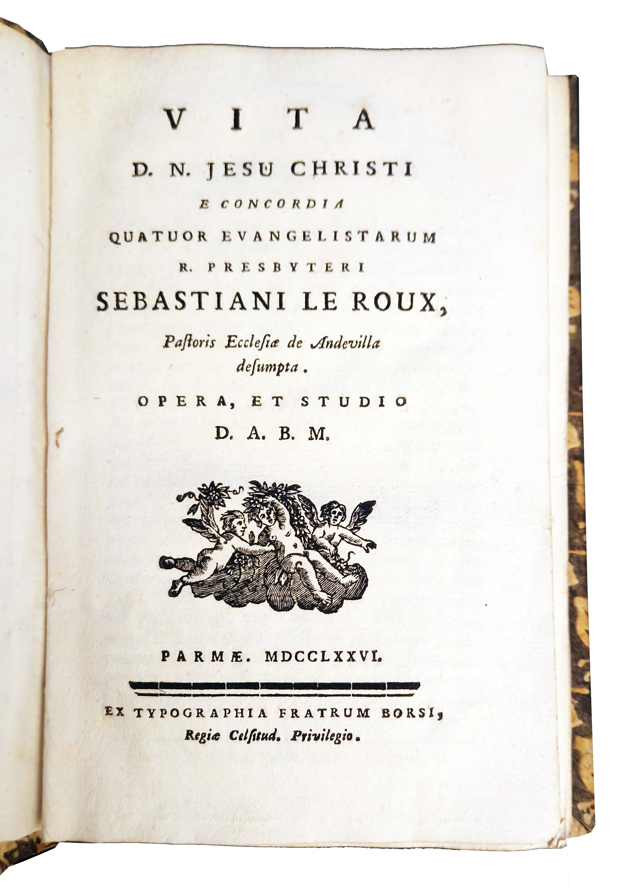 Vita D. N. Jesu Christi e concordia quatuor evangelistarum r. …