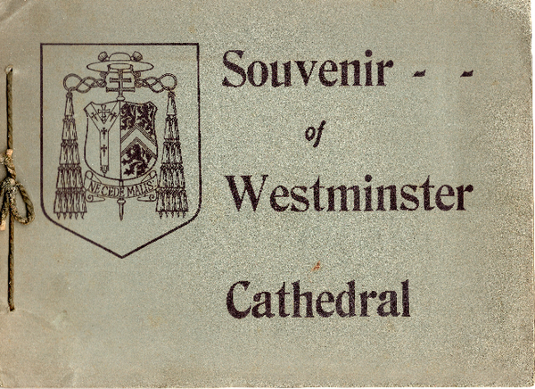 Souvenir of Westminster Chathedral